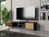 TOPESHOP LOWBOARD RTV Laminierte Spanplatte Antr/Artis 140 cm (H 36 x T 40 x B 140 cm) Bild 4