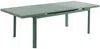 Vente-unique - NAURU Garden dining set Metall Grün - B 100 cm61 cm x H 76 cm89 cm x L 240 cm180 cm55 cm Bild 5