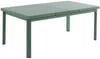 Vente-unique - NAURU Garden dining set Metall Grün - B 100 cm61 cm x H 76 cm89 cm x L 240 cm180 cm55 cm Bild 3