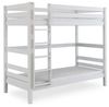 Bubema Jona Kinder Etagenbett, Hochbett Buche massiv, Weiß lackiert, 182 x 208 x 102,5 cm Bild 5