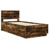 vidaXL Bettrahmen Geräucherte Eiche 70 x 190 cm Holzwerkstoff 3408128 Bild 5