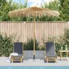 vidaXL Tiki-Schirm mit Bananenblatt-Dach 240 cm Bambus 4108224 Bild 3