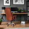 hjh OFFICE Luxus Chefsessel PRADO Kunstleder Braun Bild 2