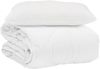 vidaXL Sommerdecke mit Kissen 2 pcs Weiß Mikrofaser 3376467 Bild 2