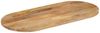 vidaXL Tischplatte 110x40x3,8 cm Oval Massivholz Mango 370135 Bild 2