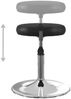 vidaXL Esszimmerstühle 6 Stk. Schwarz Kunstleder 3085589 Bild 4