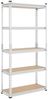 Yaheetech Standregal 75 x 30 x 153cm/90 x 30 x 180cm, Lagerregal Schwerlastregal Kellerregal mit verstellbaren MDF-Böden Bild 5