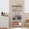 Yaheetech Standregal 75 x 30 x 153cm/90 x 30 x 180cm, Lagerregal Schwerlastregal Kellerregal mit verstellbaren MDF-Böden Bild 3