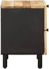 vidaXL Nachttisch Natur 40 x 33 x 46 cm Massivholz Mango 4018842 Bild 5