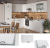 Hängeschrank Fame-Line Weiß Landhaus 60 cm Flach Vicco Bild 2