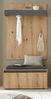 Garderobe Set 3-tlg. Center in Eiche 100 x 200 cm Bild 2
