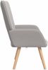 vidaXL Sessel Hellgrau 62 x 67 x 95,5 cm Sherpa-Stoff 42001777 Bild 4