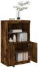 vidaXL Sideboard mit LED-Leuchten Räuchereiche 60,5x37x100 cm 836669 Bild 5