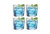 Zoha Glas Diamond Clear Glas Trinkgläser Cocktailgläser, Glas, Hitzebeständig Eiskaffeegläser Tee Wasser Saft Kaffee Bild 5