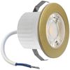 3 Watt Mini LED Einbauleuchte Einbaustrahler Einbauspot Spot 3000K Warmweiß 240 Lumen 230V Anschluss Schutzart IP54 Silber Bild 5
