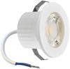3 Watt Mini LED Einbauleuchte Einbaustrahler Einbauspot Spot 3000K Warmweiß 240 Lumen 230V Anschluss Schutzart IP54 Silber Bild 4