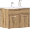 vidaXL Waschbeckenunterschrank Artisan-Eiche 60x38,5x46 cm 862024 Bild 4