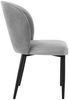 Stuhl Cleo (Farbe: Magic Velvet 2240, Beine: Schwarz) Bild 4