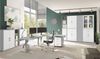Büro-Regal vito Vary, Holzwerkstoff, Weiß, 44 x 111 x 40 cm Bild 2
