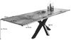 Esstisch Baumkante Akazie nussbaum 200(300)x100 Ansteckplatten SPENCER 70200237 Bild 3