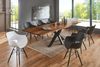 Esstisch Baumkante Akazie nussbaum 200(300)x100 Ansteckplatten SPENCER 70200237 Bild 5