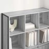 vidaXL Bücherregal 2 pcs Graues Sonoma 99,5 x 30 x 108 cm 3403025 Bild 4
