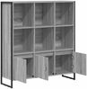 vidaXL Bücherregal 2 pcs Graues Sonoma 99,5 x 30 x 108 cm 3403025 Bild 5