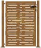 vidaXL Gartentor 100x150 cm Cortenstahl Bambus-Design 153241 Bild 4