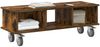 vidaXL TV-Ständer Geräucherte Eiche 100 x 35 x 35 cm Holzwerkstoff 891036 Bild 3