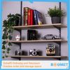 BOOMET Wandregalhalter Regalträger 1-reihig für Wandschienen, 0,2 10-tlg, Regalsystem Anthrazit 25cm Wandregalhalter Regalwinkel Bild 2