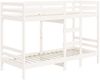vidaXL Etagenbett Weiß 90x190 cm Massivholz Kiefer 3139840 Bild 4