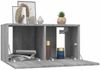 vidaXL | TV-Schrankset | 2 pcs Grau 60 x 30 x 30 cm Holzwerkstoff 815871 Bild 3