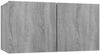 vidaXL | TV-Schrankset | 2 pcs Grau 60 x 30 x 30 cm Holzwerkstoff 815871 Bild 4
