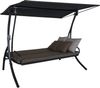 Angerer 'Elegance Smart' Hollywoodschaukel, Stahl / Polyester olive, 210x145x160 cm Bild 4
