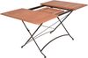 Gartentisch ODIN - Eukalyptus, Natur, 100x90x74cm | Ausziehtisch Esstisch Wetterfest Outdoor Tisch Bild 3