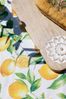 Chic Antique - Tischdecke L240xB140cm Baumwolle Weiß Gelb Zitronen 16118801 Bild 4