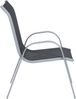 greemotion Stapelsessel Dublin; Stahlgestell; ca. 55 x 95 x 76 cm; Silber Bild 3