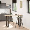 vidaXL Bartischbeine U-Form 2 Stk. Naturstahl 60x(90-91) cm Stahl 4013227 Bild 2