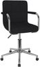 vidaXL Bürostuhl Drehbar Schwarz Stoff [334797] Bild 2