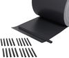 PVC Zaunfolie Sichtschutz Doppelstabmatten Anthrazit Rolle blickdicht Zaun 35M Bild 2