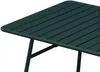 Vente-unique - MIRMANDE Garden dining set Metall Grün - B 80 cm x H 74,5 cm x L 160 cm Bild 4