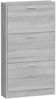 vidaXL Schuhschrank Grau Sonoma 59x17x108 cm Holzwerkstoff 342532 Bild 5