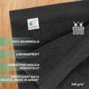 Hausfelder Duschtücher Badetücher Duschtuch 4er Set (Anthrazit, 4 Duschhandtücher 70x140 cm), (Set, 4-St), 100% Baumwolle, weich, saugfähig, Uni-Farben Bild 2