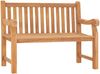 vidaXL Gartenbank 114 cm Massivholz Teak 316638 Bild 1