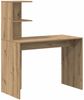 vidaXL Schreibtisch Artisan-Eiche 102 x 50 x 124 cm Holzwerkstoff 869361 Bild 2