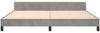 vidaXL Bettgestell ohne Matratze Hellgrau 200x200 cm Samt 347591 Bild 5