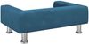 vidaXL Kindersofa Blau 70x45x26,5 cm Samt 3196329 Bild 5