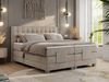 Boxspringbett elektrisch verstellbar, Schlafzimmerbett, Bettkasten - ELEKTRO - 180 x 200 cm - Beige Stoff - H3 Bild 3