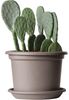 Pflanzkübel GREENER GUYA 25 cm taupe – 100 % recycelte Materialien, UV-beständig, frostsicher bis –20 °C, bruchsicher, stapelbar und nachhaltig Bild 4
