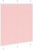 vidaXL Plissee Rosa 120x150 cm Stoffbreite 119,4 cm Polyester 4015453 Bild 4